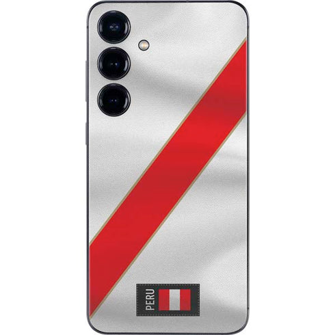 Peru Soccer Flag Galaxy S25 Skin